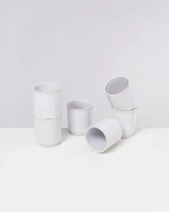 Cordoama Becher groß weiß 6er-Set