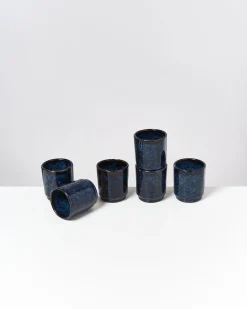 Cordoama Becher klein dunkelblau 6er-Set