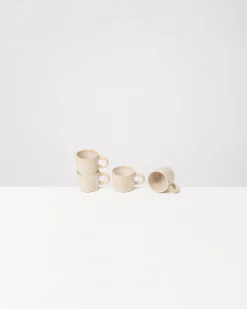 Cordoama Espressotasse classic sand 4er-Set
