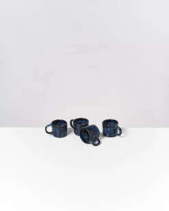 Cordoama Espressotasse classic dunkelblau 4er-Set