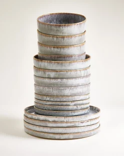 Cordoama - Tableware set gray 16 pieces