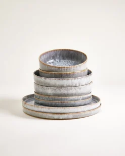 Cordoama - Tableware set gray 8 pieces