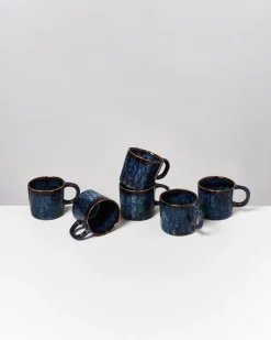 Cordoama Tasse klein classic dunkelblau 6er-Set