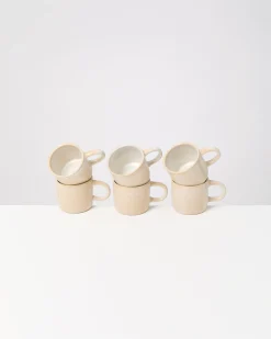 Cordoama Tasse klein classic sand 6er-Set