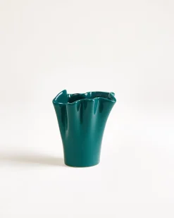 Duna vase S dark green