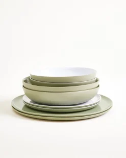 Dusty Sage Geschirr-Set salbeigrün 8-teilig