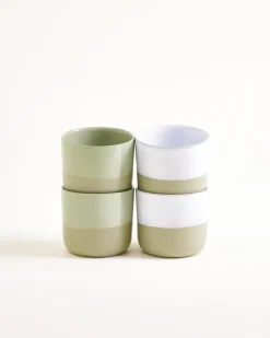 Dusty Sage - Set of 4 cups small