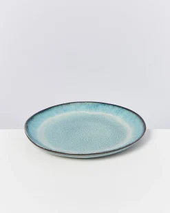 Geschirr-Set Blue Horizon aqua grünblau 17-teilig