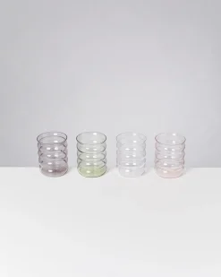 Joia Glas groß bubble mix 4er-Set