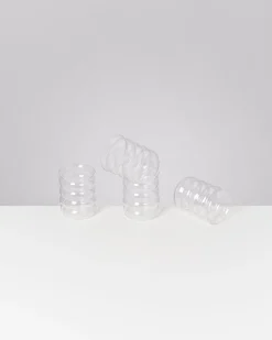 Joia Glas groß bubble transparent 4er-Set