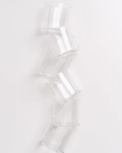 Joia Glas klein flower transparent 6er-Set