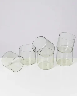 Joia Glas klein smaragd 6er-Set