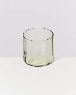 Joia - Glass small flower emerald