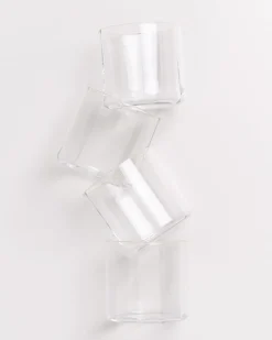 Joia - Set of 4 glasses flower classic