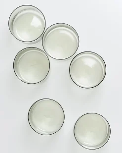 Joia - Set of 6 glass small emerald