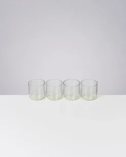 Joia - Set of 4 glass small emerald