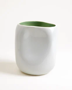 João vase L lightblue sage
