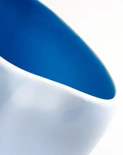 João vase M light blue blue
