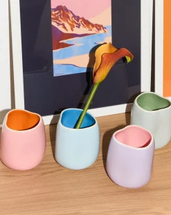 João vase S pink orange