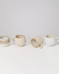 Large mug Sand Harmony sand Set of 4