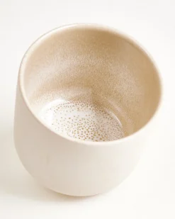 Lorosa - Large cup sand Set of 4