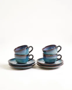 Madeira 4-Piece Set Espresso Cup & Espresso Saucer classic