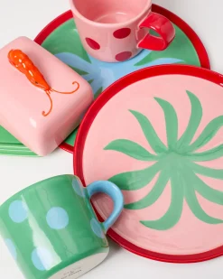 MaM x Isis Maria Geschirr-Set Palm Dot mix 5-teilig