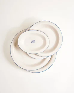 MaM x Sabre Paris - Plate set blue 5 pieces