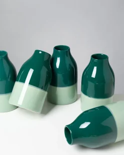 Marisa vase - darkgreen sage
