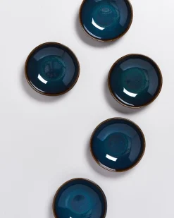Melides - Mini Plate oceanblue