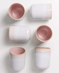 Melides - Set of 6 mugs large rosé