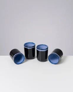 Melides - Set of 4 mugs large whitewater