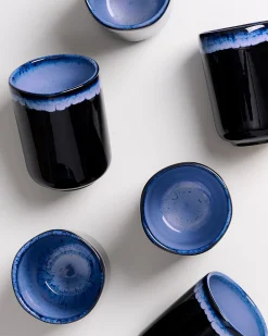 Melides - Set of 6 mugs large whitewater