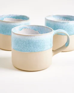 Nódoa - Large mug dipped light blue