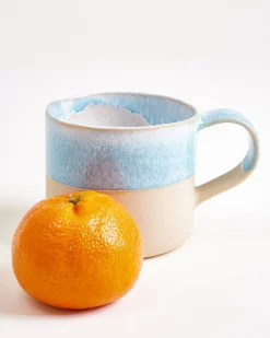 Nódoa Tasse groß dipped hellblau 4er-Set