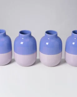 Nuno Vase M cornflower lilac