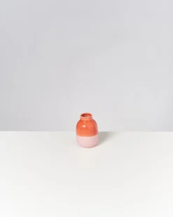 Nuno vase S - rose coral