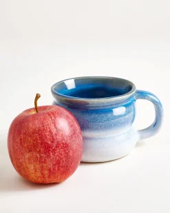 Ombra - Small mug Bubble dark blue light blue