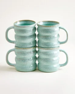 Ombra Tasse groß bubble mint 4er-Set