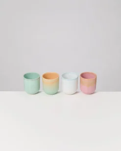 Pastel Whisper - Set of 4 small cups