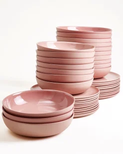 Seda Geschirr-Set rosé 40-teilig