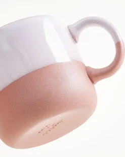 Seda - Mug small pink white