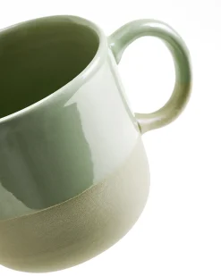 Seda - Set of 4 Mugs small sage green