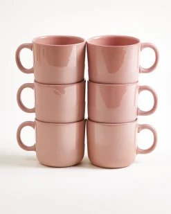 Seda Tasse klein rosé 6er-Set