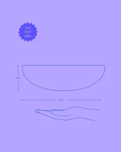 Seia - Fruit bowl orange
