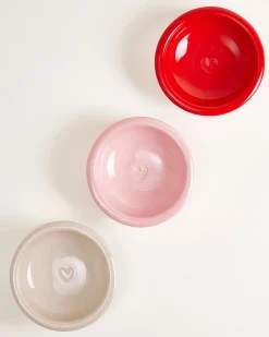 Seia - Small cereal bowl Heart pink