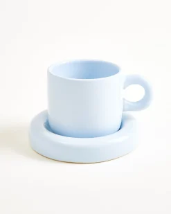 Seia Tasse & Untertasse hellblau