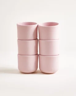 Sereno Becher klein rosa 6er-Set