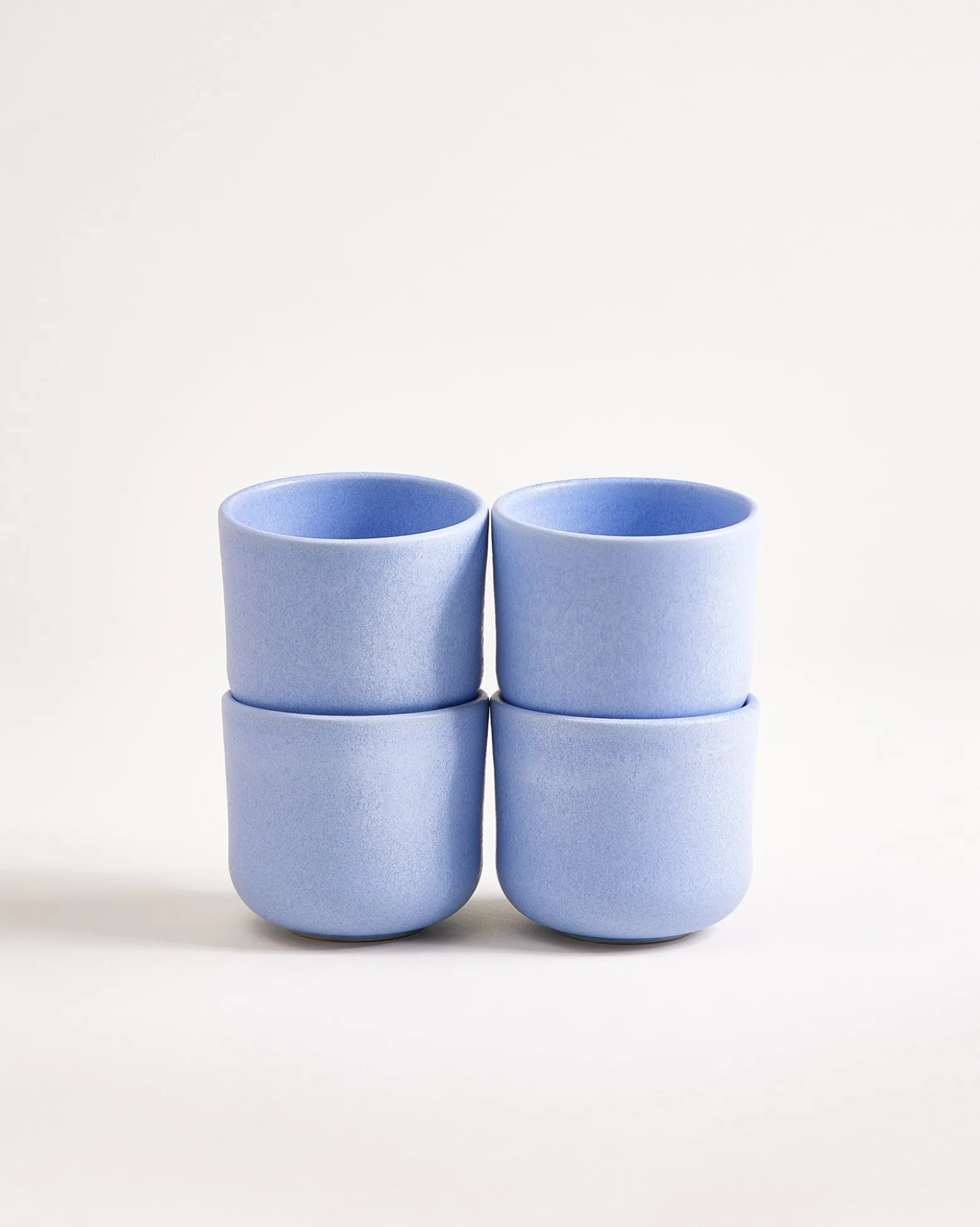 Sereno - Set of 4 cups small light blue