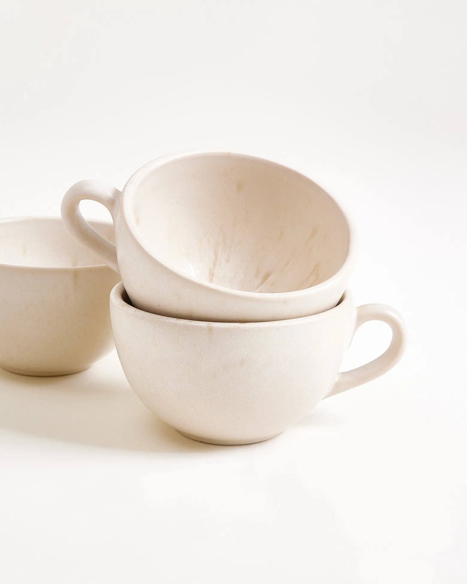 Sintra Cappuccinotasse & Untertasse klein classic sand 6er-Set